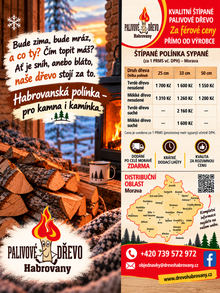 Nabídka palivového dříví Habrovany