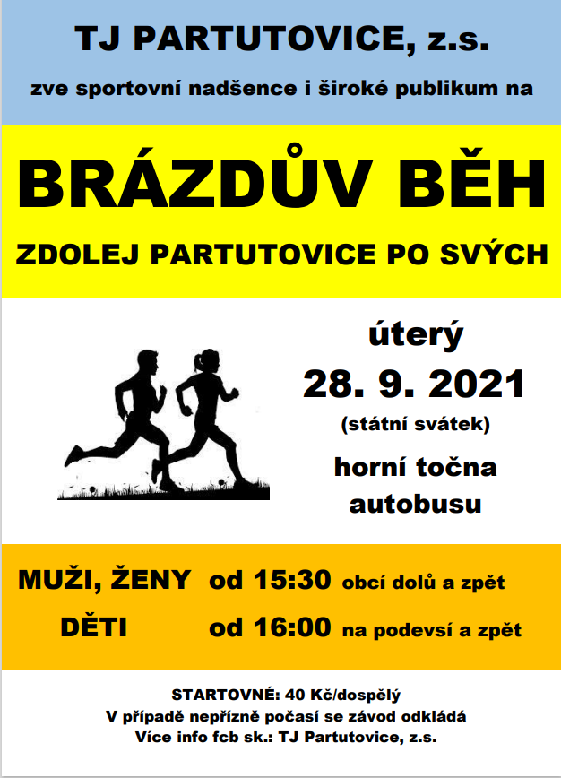 Brázdův běh 2021
