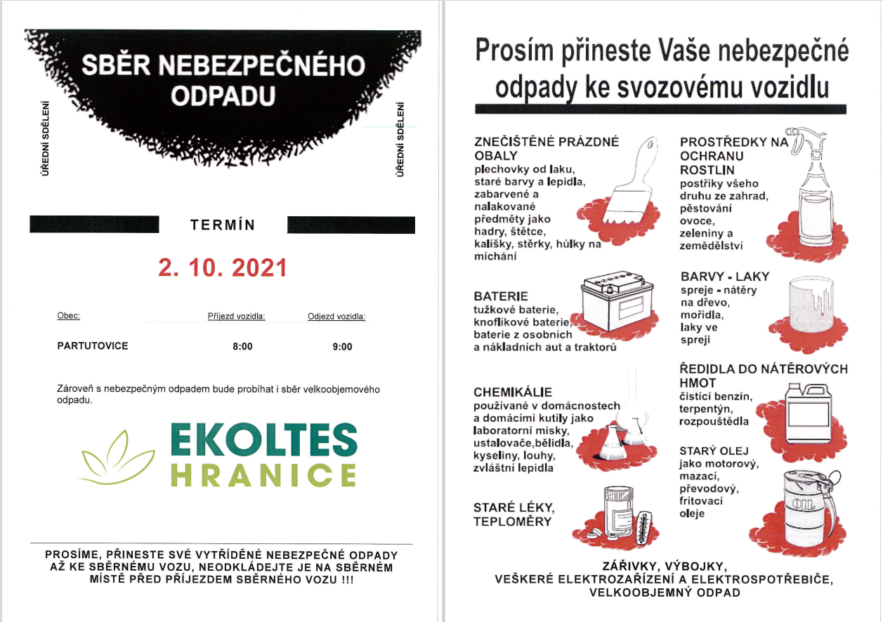 svoz NO leták_Partutovice 2.10.2021